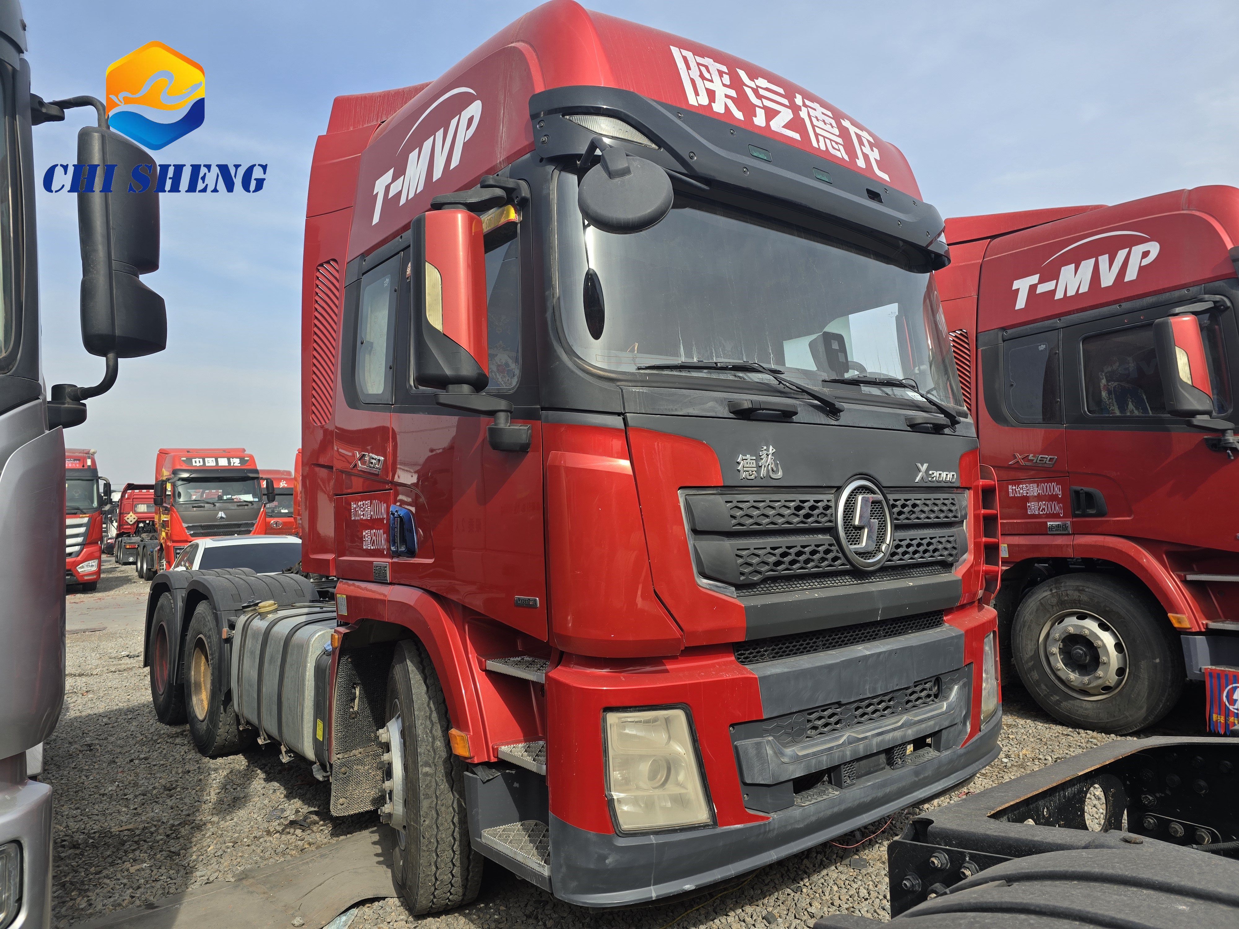 New Brand Shacman 450hp Tractor Truck Low Price 6*4 10wheeler Truck Head For Sale