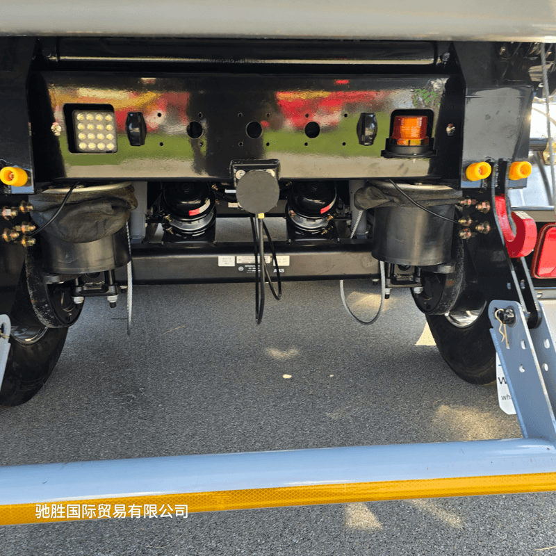 3 axles rear dump semi-trailer